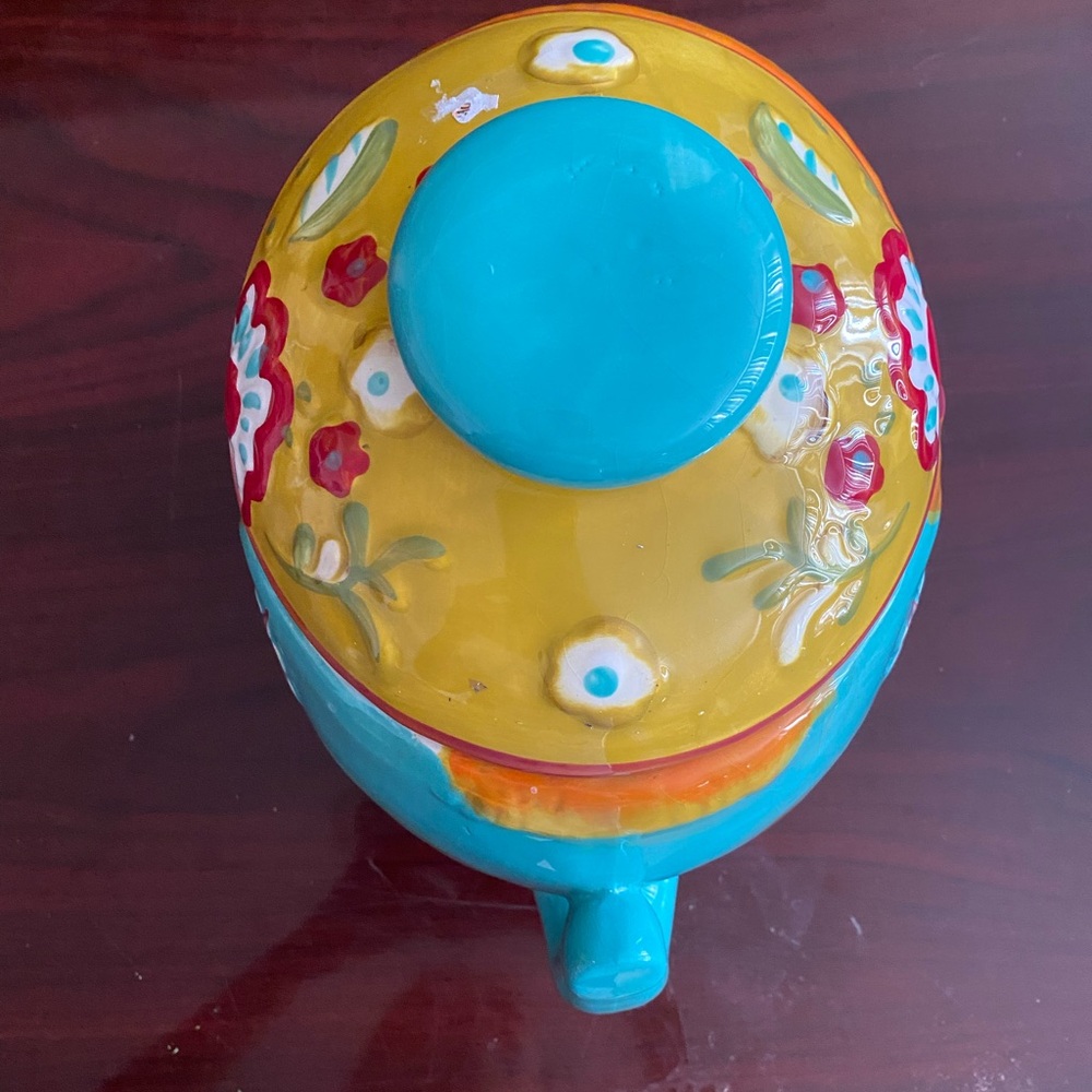 World Market Royal Indian Elephant Ceramic Cookie Jar - Picture 5 of 10